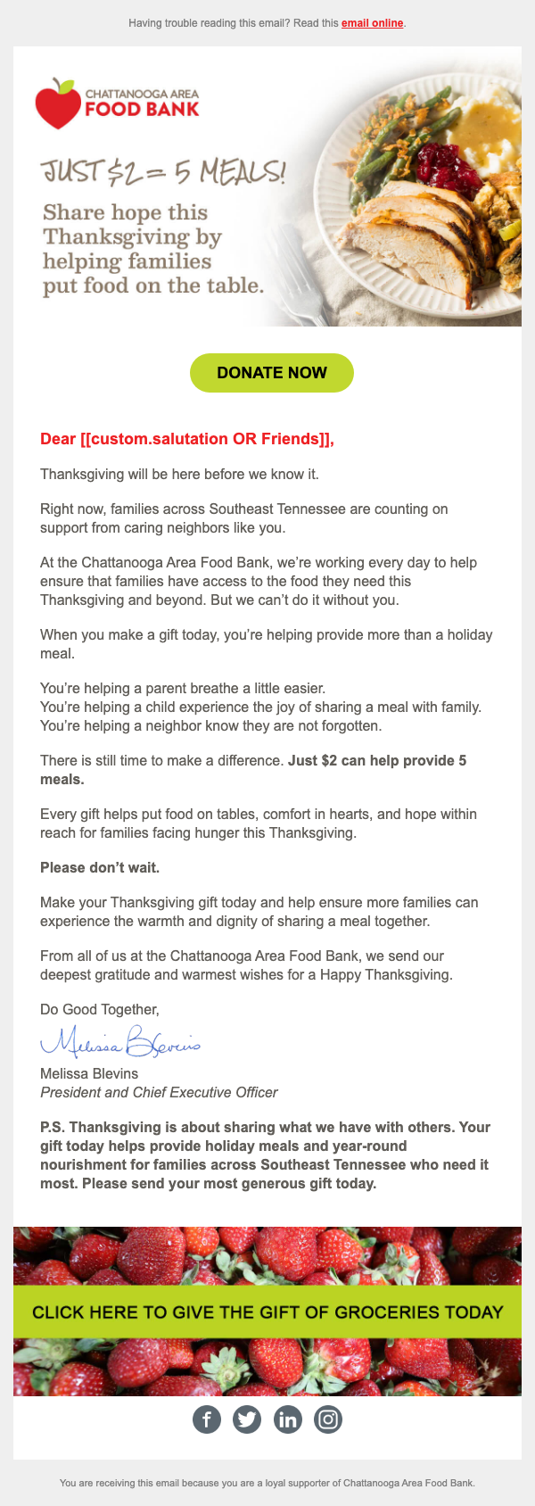 Screenshot — October Thanksgiving 1 email S3 TN Over100